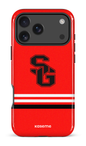 iPhone 17 Pro Max Impact Case Dragons PSG Rouge -