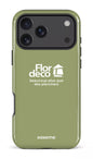 iPhone 17 Pro Max Impact Case Flordeco logo Sauge -