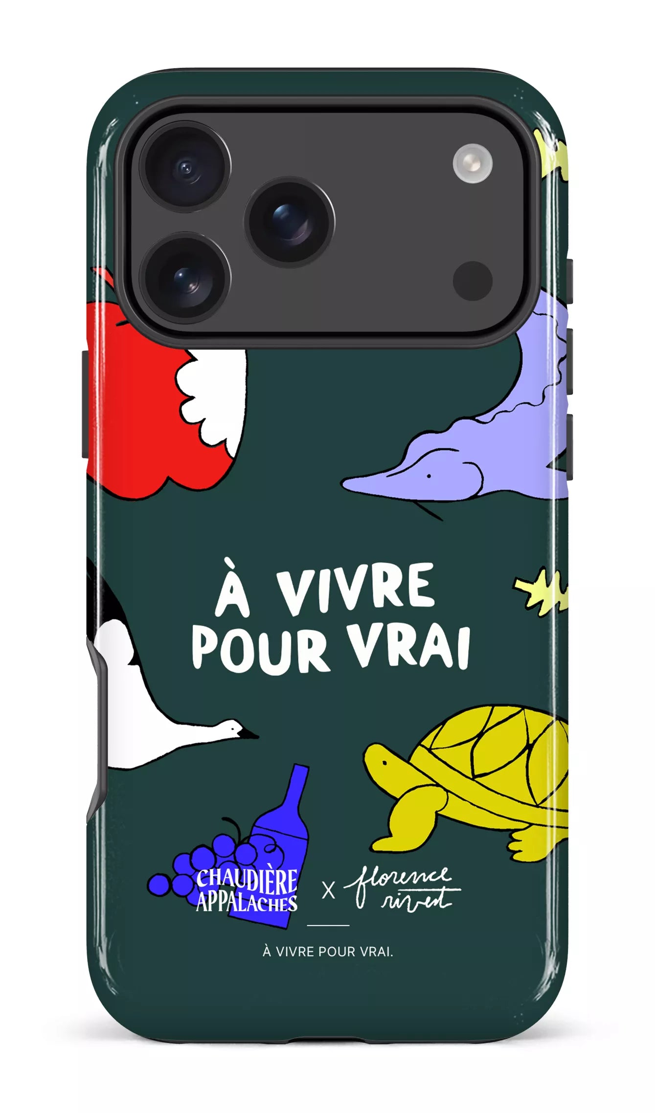 iPhone 17 Pro Max Impact Case Fragments de Chaudière-Appalaches par TCA -