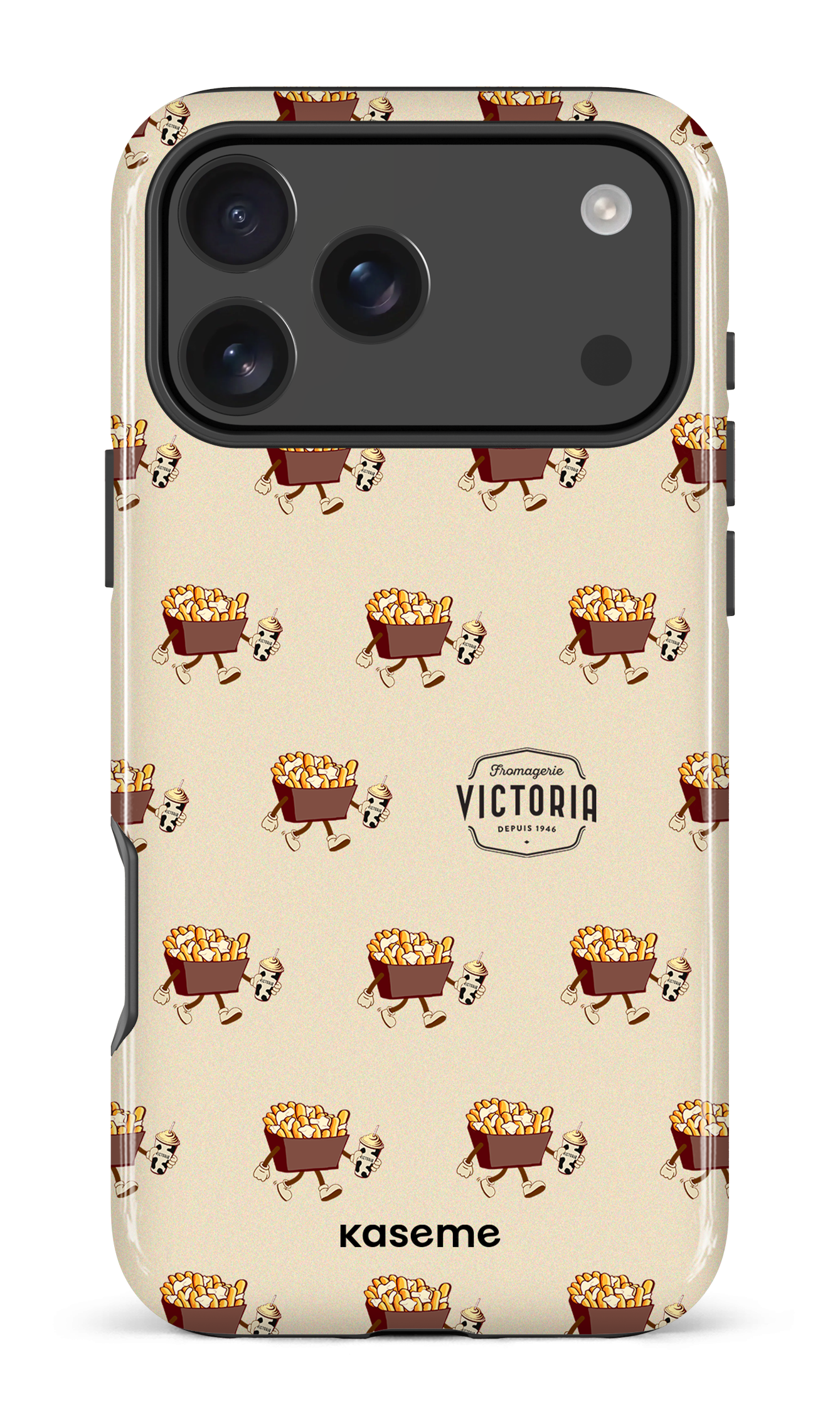iPhone 17 Pro Max Impact Case Fromagerie Victoria Poutines -