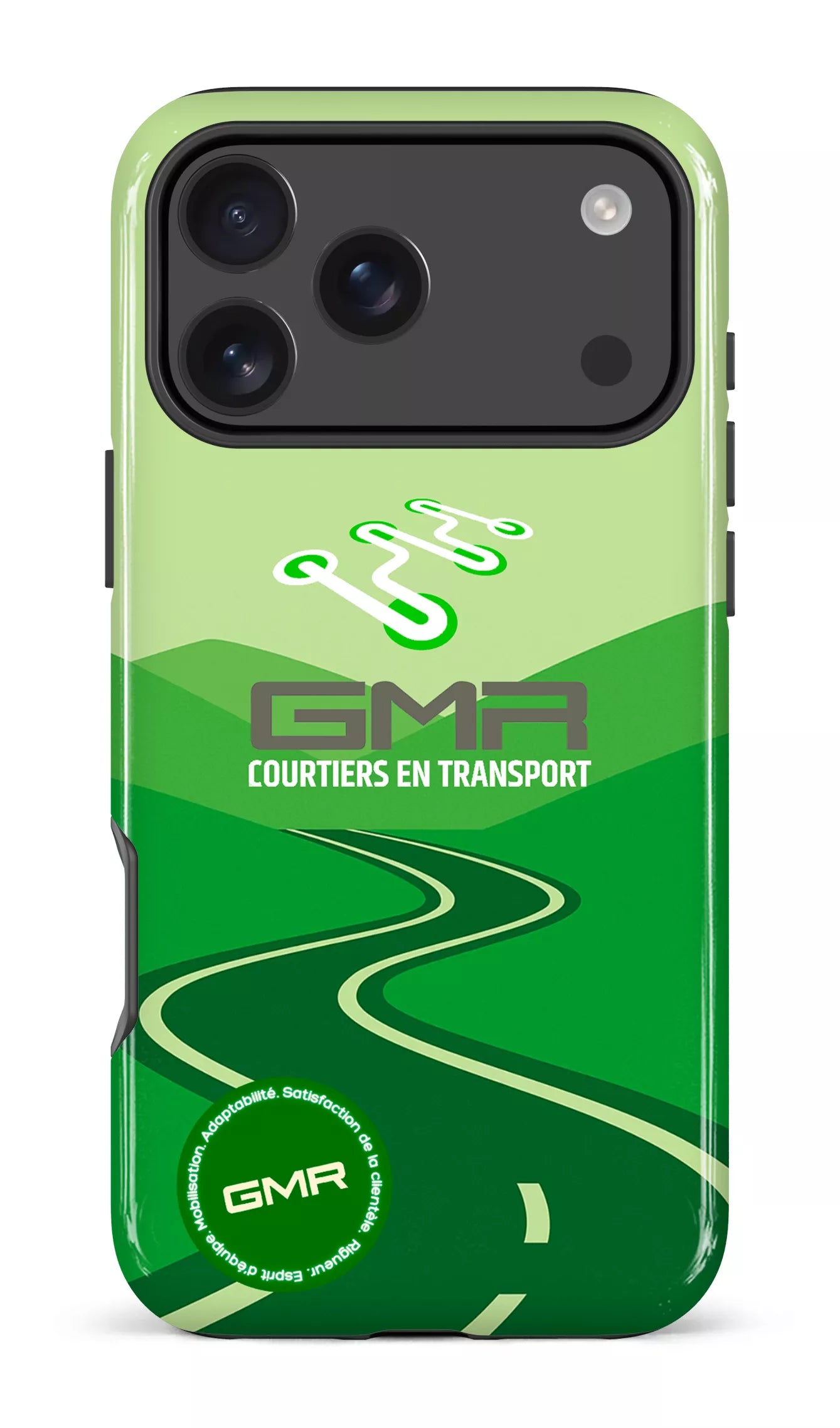iPhone 17 Pro Max Impact Case GMR Route Vert -