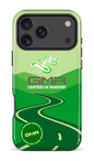 iPhone 17 Pro Max Impact Case GMR Route Vert -