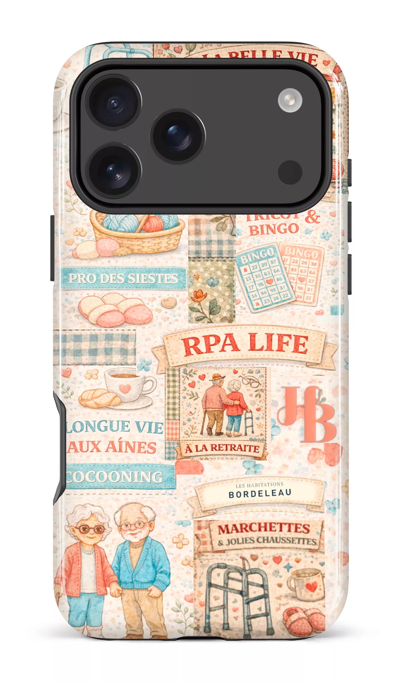 iPhone 17 Pro Max Impact Case HB Courtepointe -