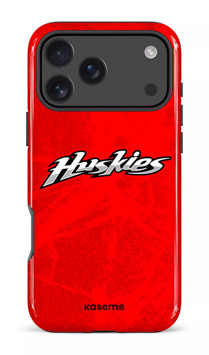iPhone 17 Pro Max Impact Case Les Huskies Rouge -