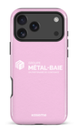 iPhone 17 Pro Max Impact Case Métal-Baie Rose -