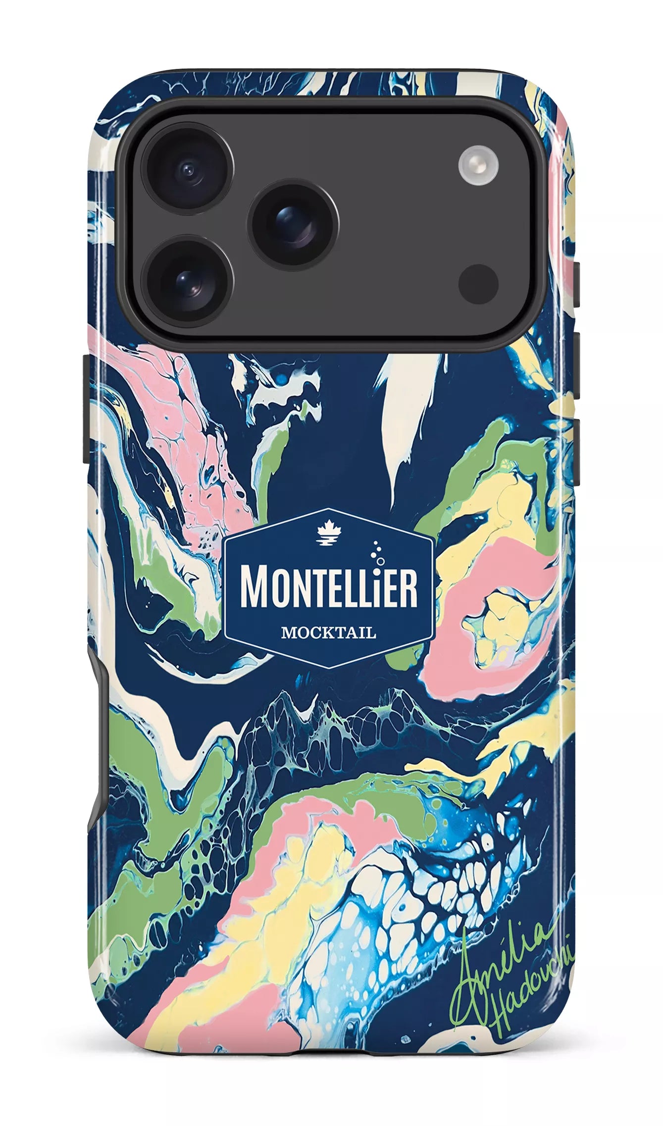 iPhone 17 Pro Max Impact Case Montellier Mocktail x Amélia Hadouchi -