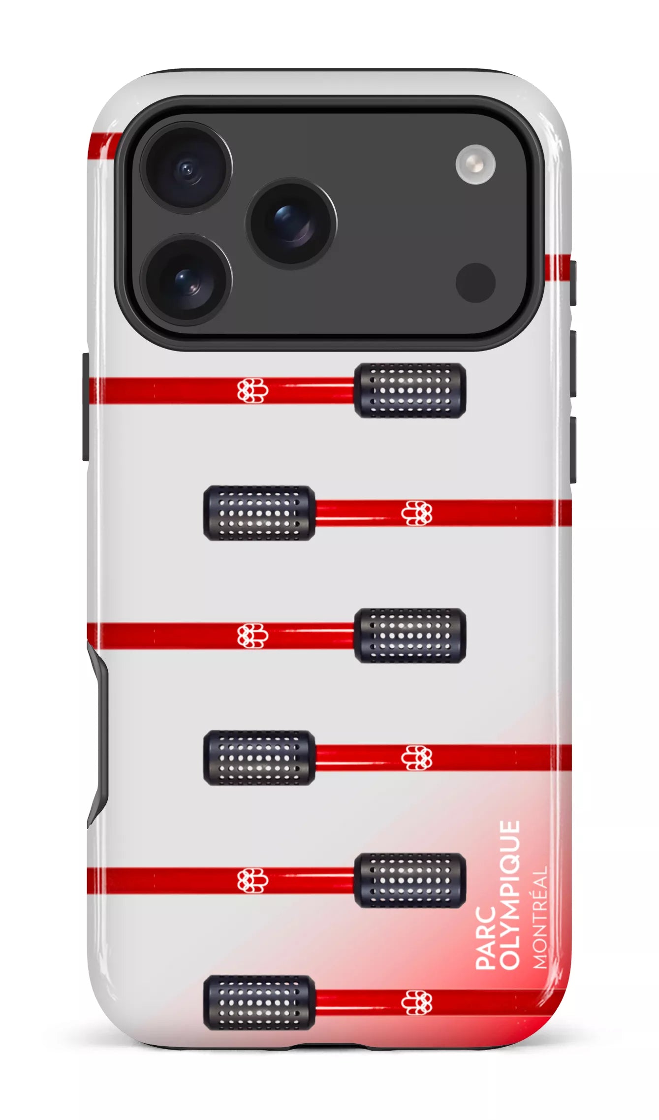 iPhone 17 Pro Max Impact Case Parc Olympique - Flambeau Multi -