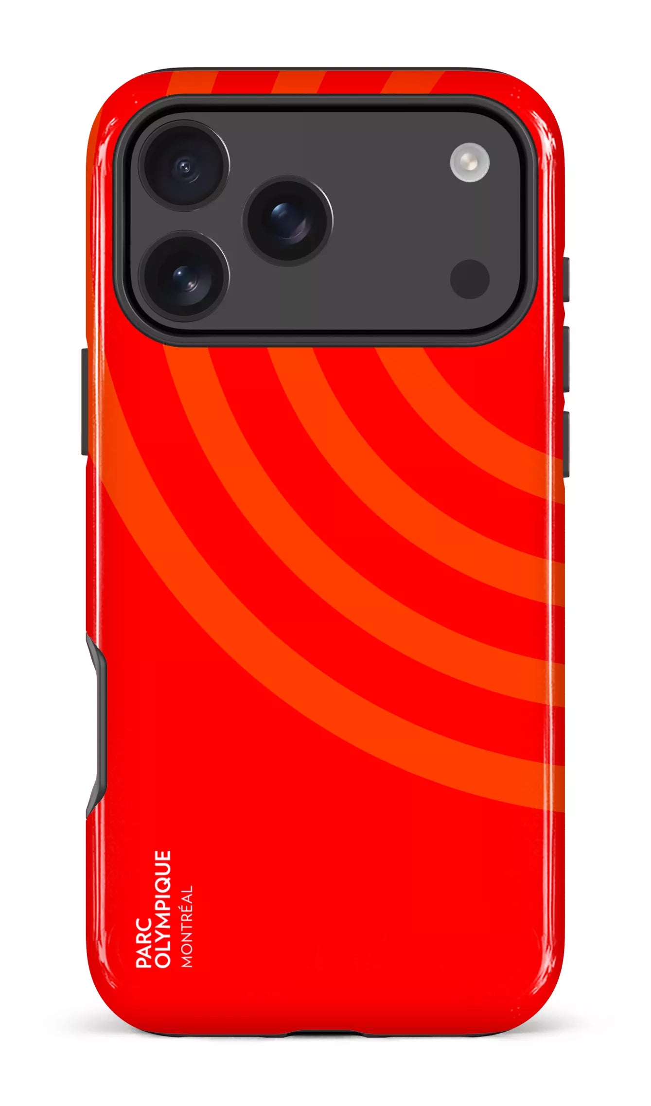 iPhone 17 Pro Max Impact Case Parc Olympique - Logo Rouge -