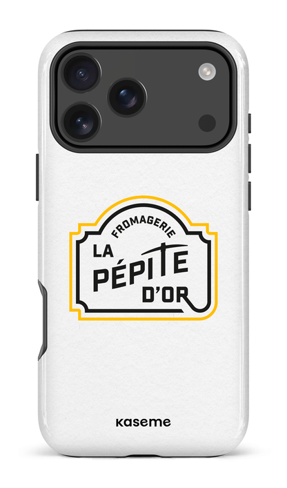 iPhone 17 Pro Max Impact Case Pépite Blanc -