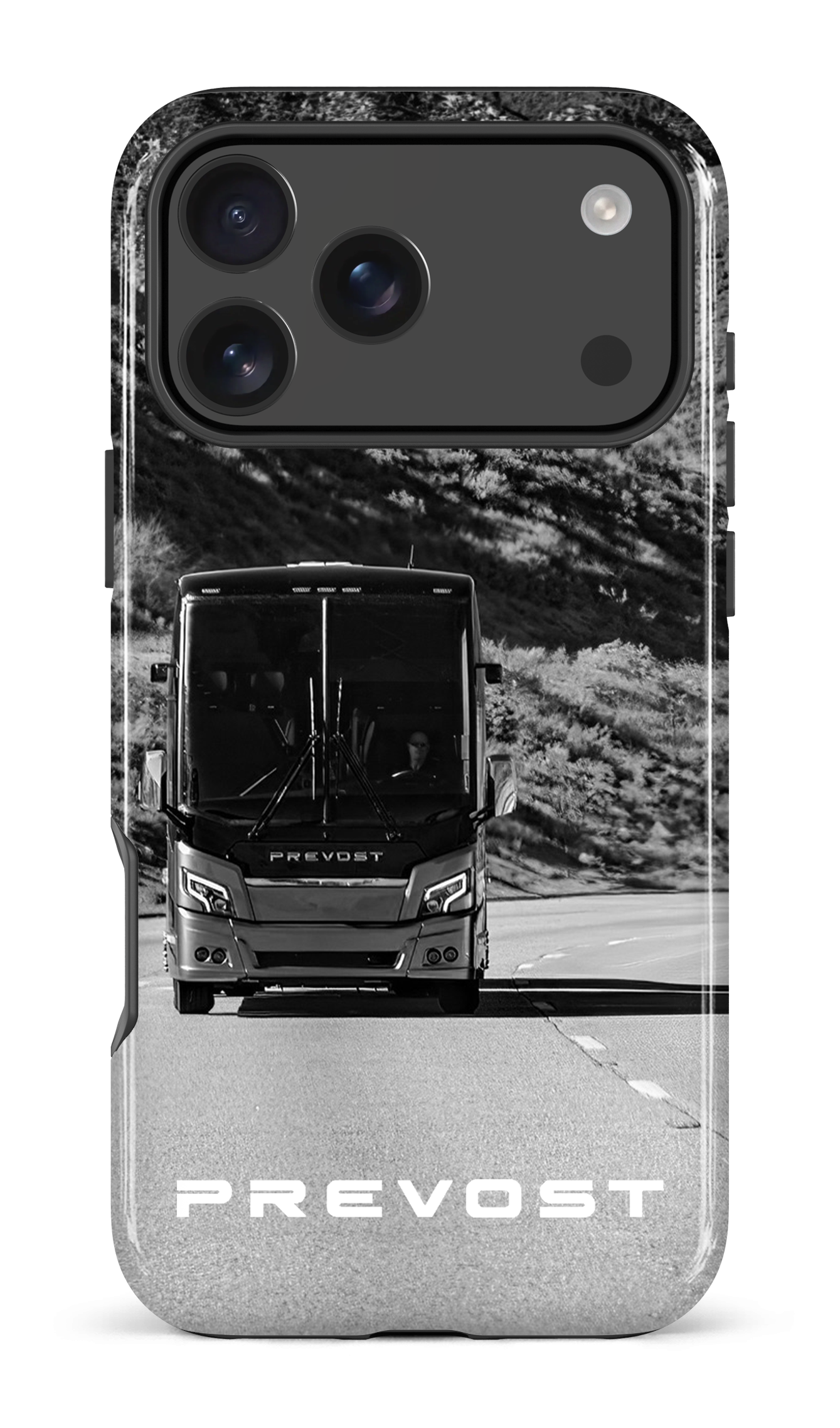 iPhone 17 Pro Max Impact Case Prevost N&B -