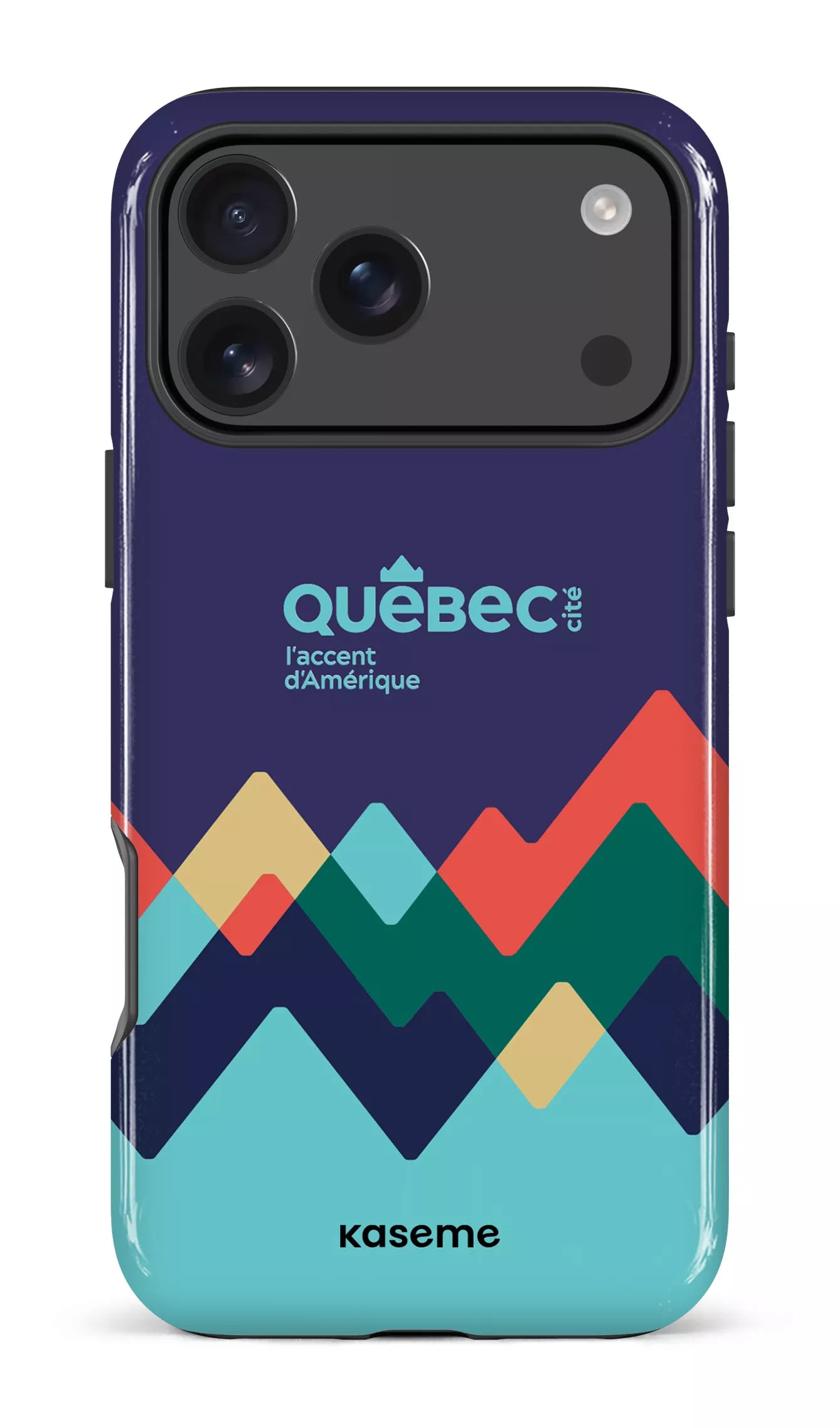 iPhone 17 Pro Max Impact Case Québec cité, l'accent d'Amérique -