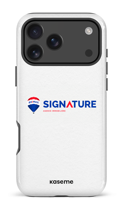 iPhone 17 Pro Max Impact Case Remax Signature Blanc -