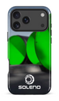 iPhone 17 Pro Max Impact Case Soleno gros tuyaux vert -