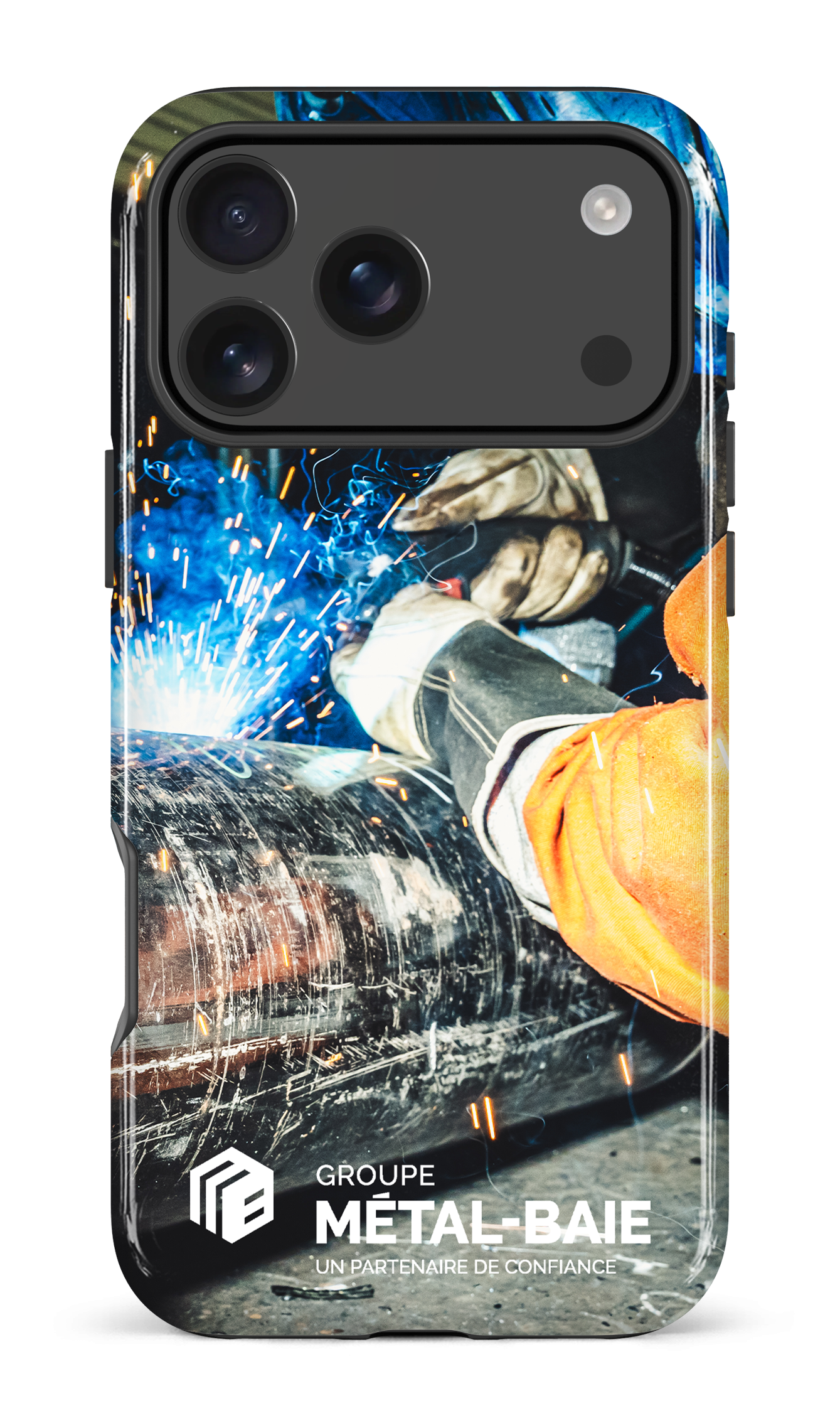 iPhone 17 Pro Max Impact Case Soudure par Métal-Baie -
