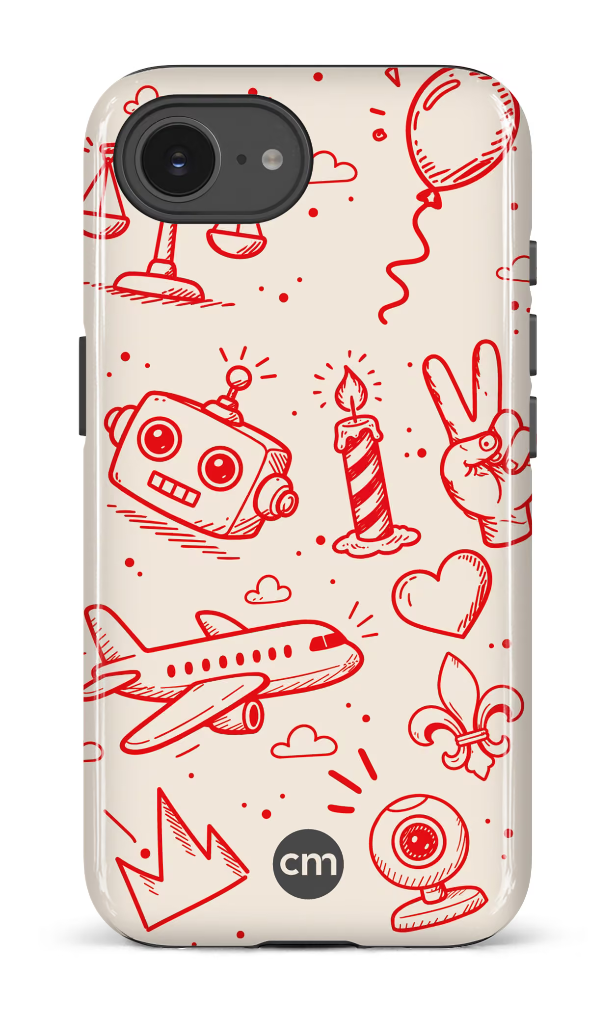 iPhone 17e Impact Case (D) 20 ans Crakmedia -