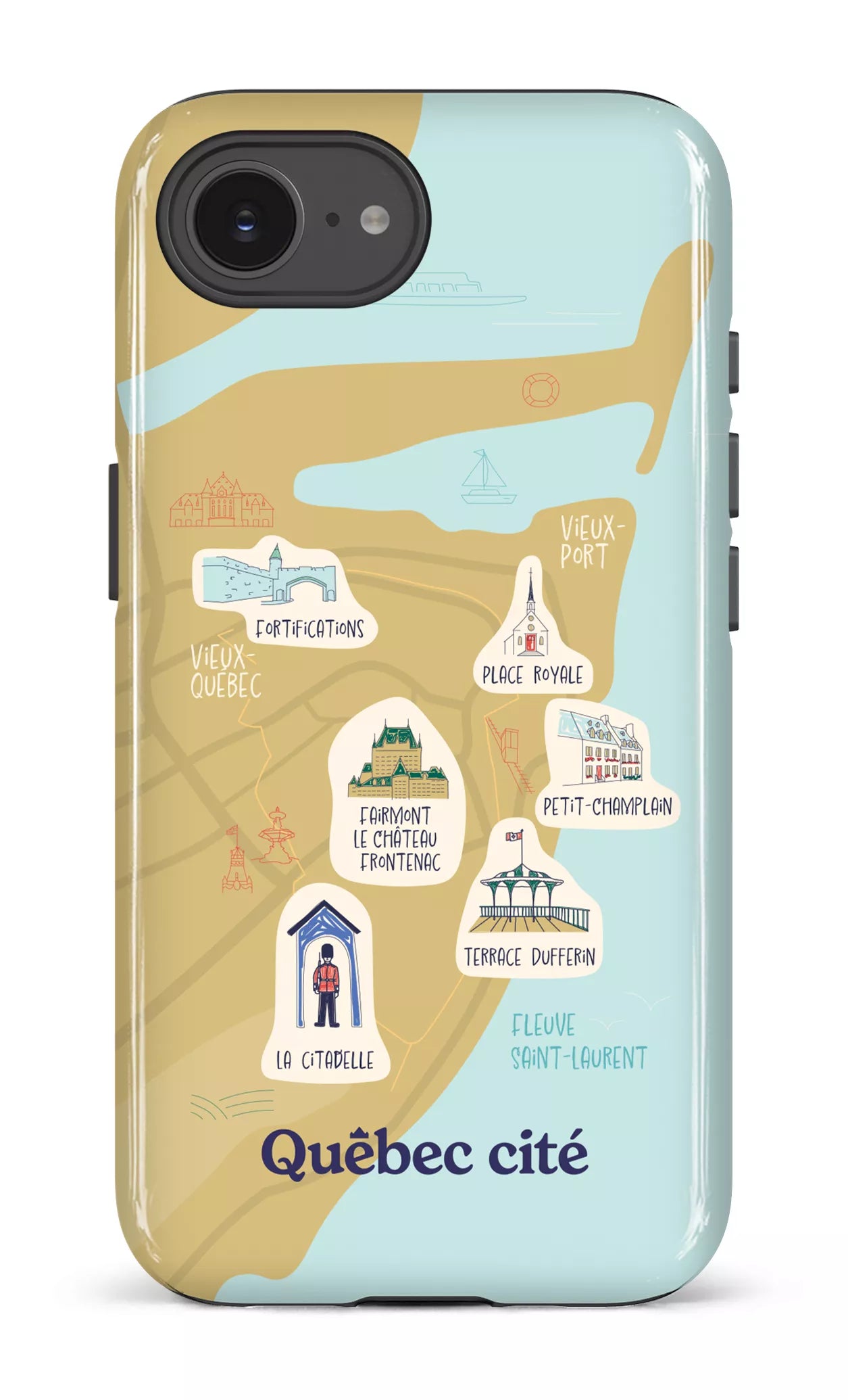 iPhone 17e Impact Case (D) Cap sur Québec -
