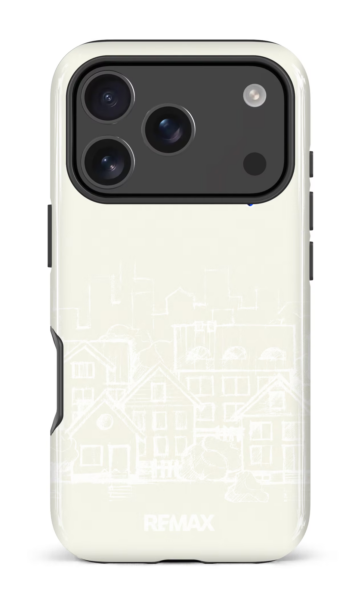 iPhone 18 Pro Impact Case Remax Sketch Beige -