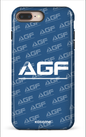 iPhone 8 Plus Tough AGF Bleu -