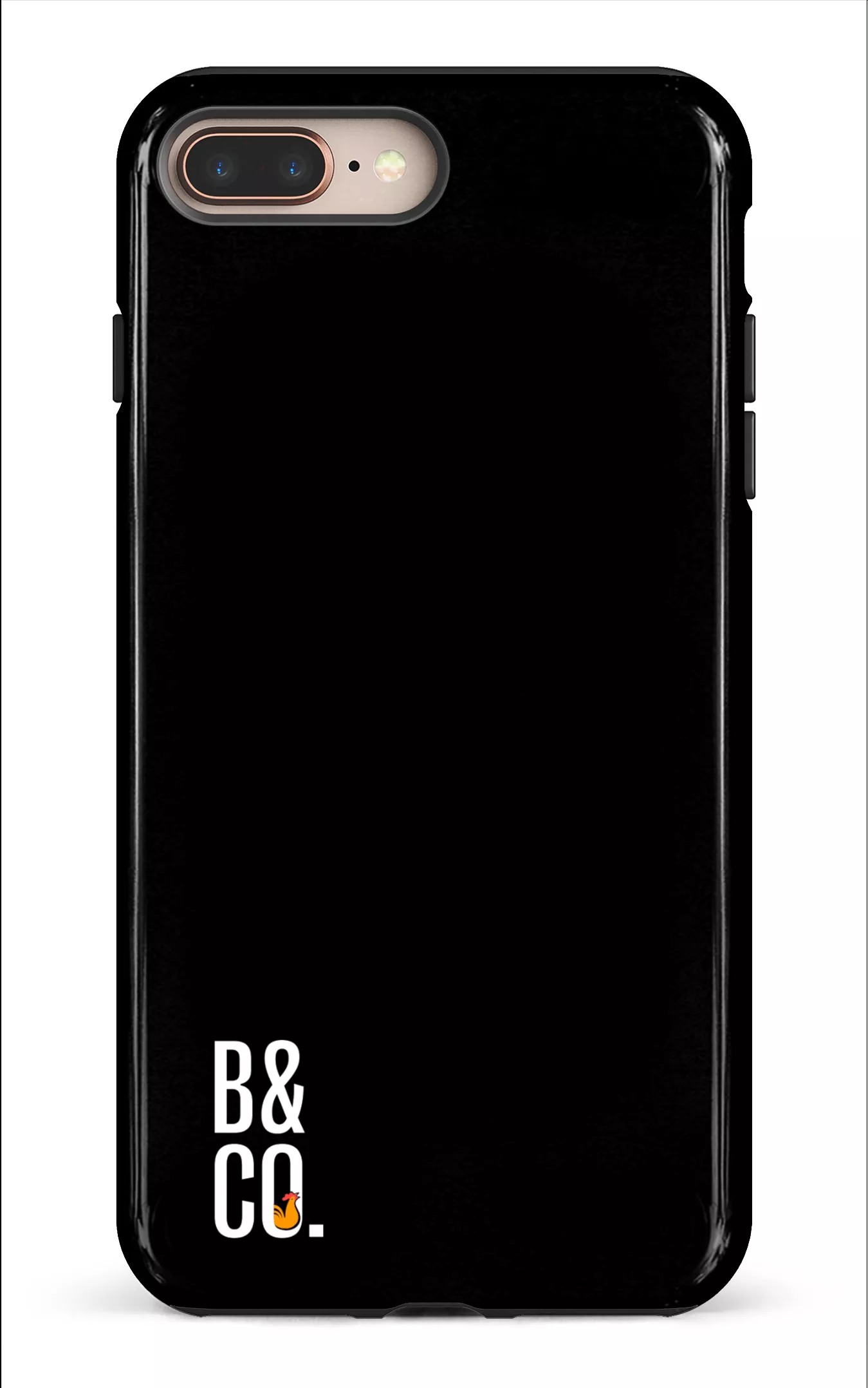 iPhone 8 Plus Tough B&Co Noir -