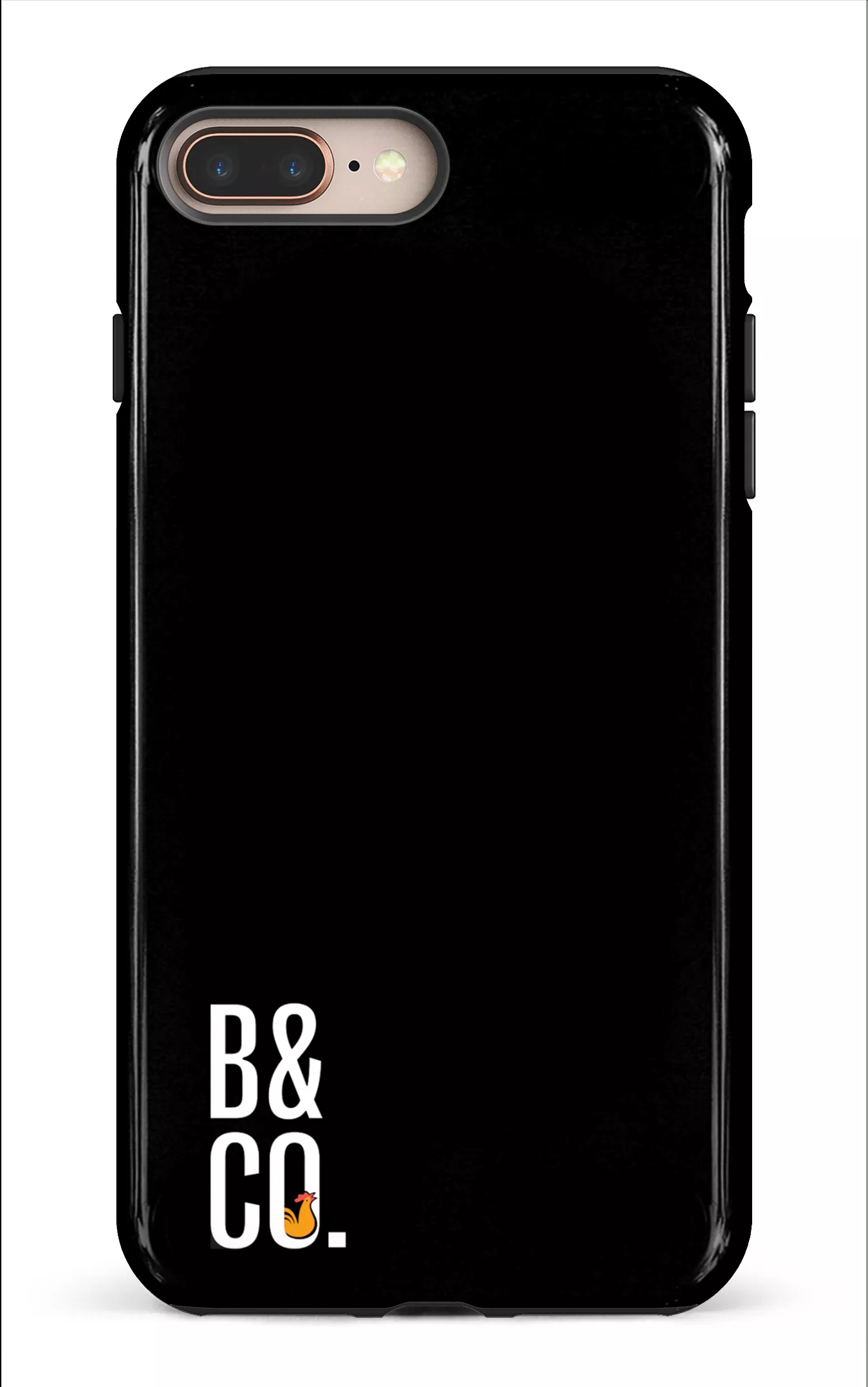 iPhone 8 Plus Tough B&Co Noir -