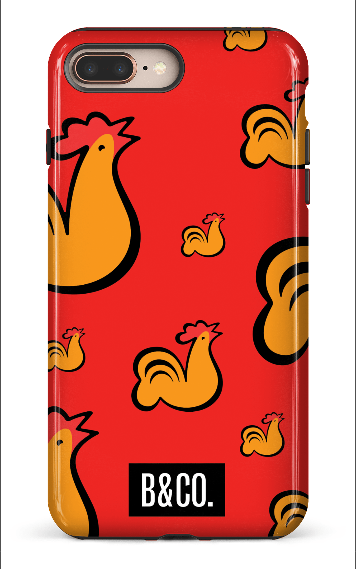 iPhone 8 Plus Tough Benny&Co. Coq -