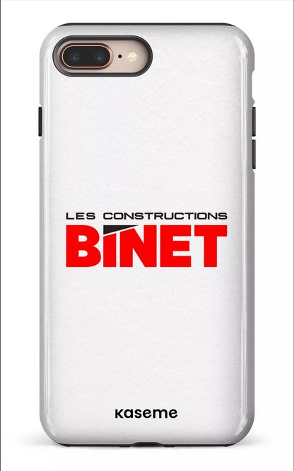 iPhone 8 Plus Tough Constructions Binet Blanc -