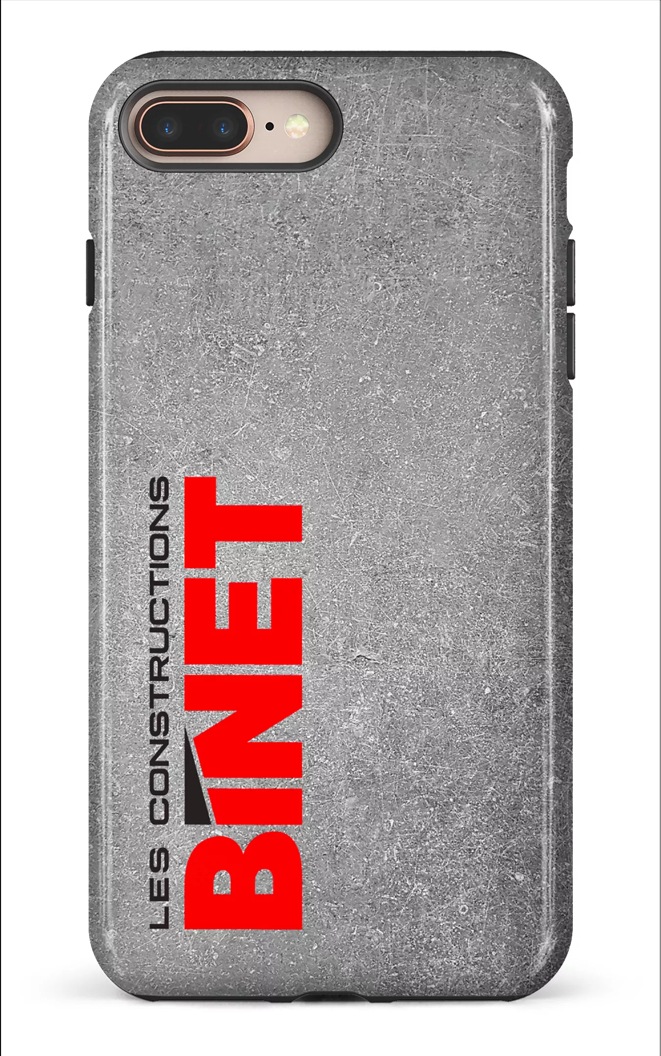iPhone 8 Plus Tough Constructions Binet Gris -