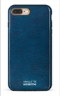 iPhone 8 Plus Tough Cuir Bleu x Mallette -