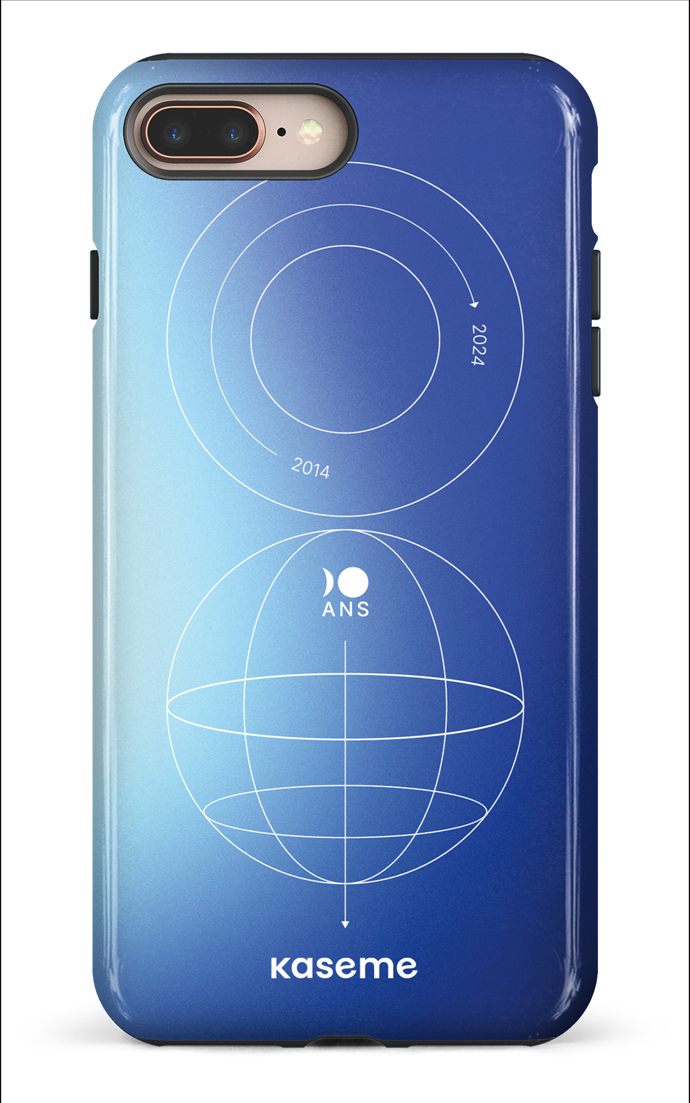 iPhone 8 Plus Tough Étui Spatial -