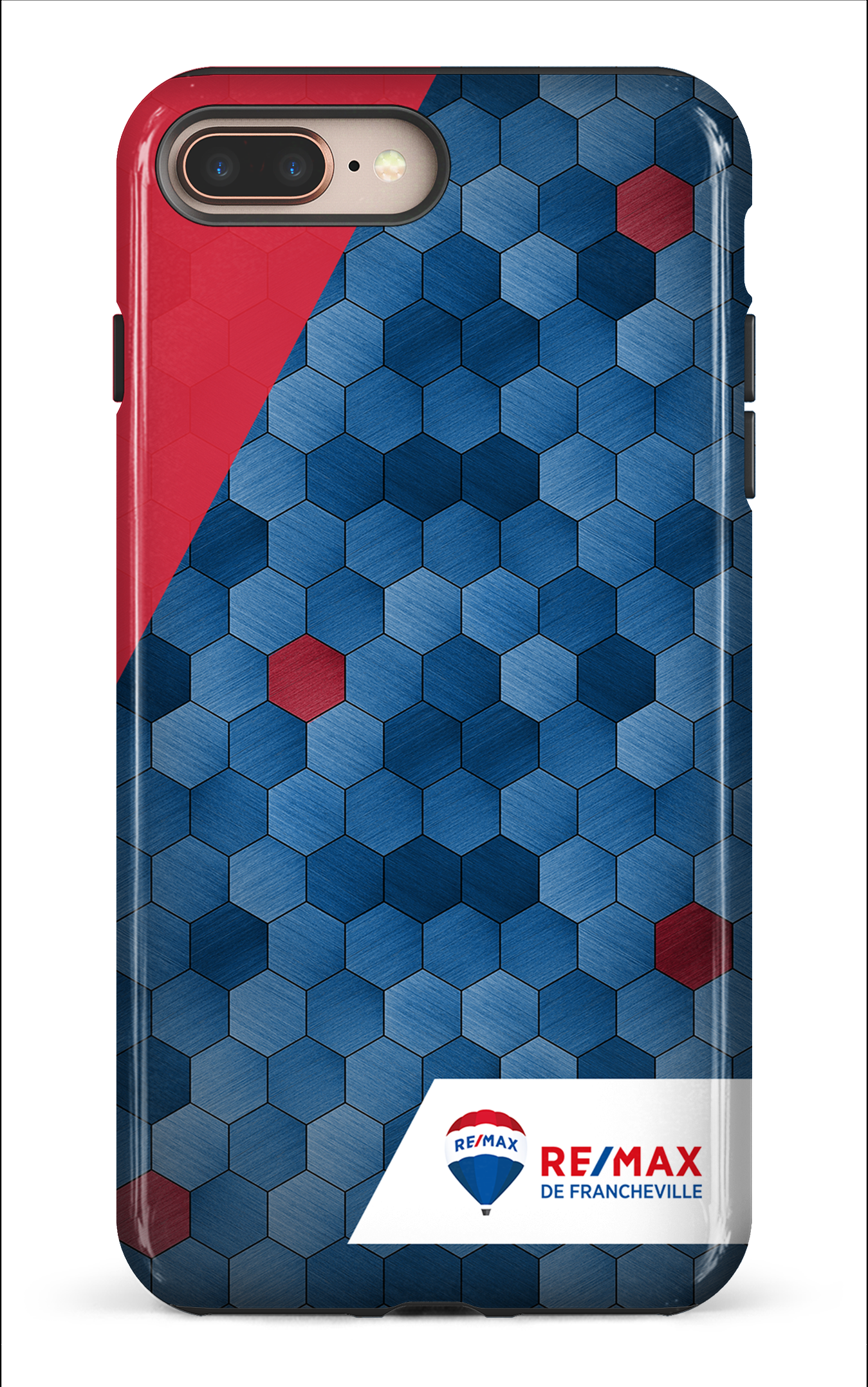 iPhone 8 Plus Tough Exagones texturés de Francheville -