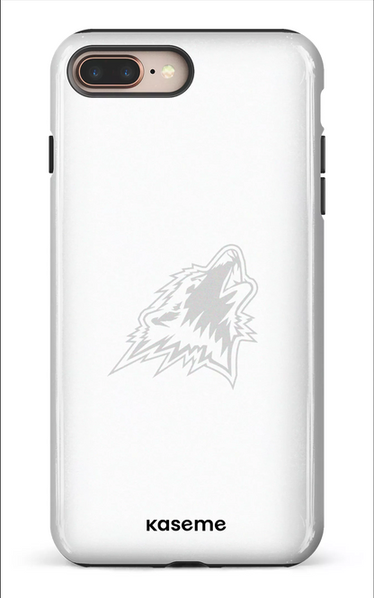 iPhone 8 Plus Tough Les Huskies Blanc -