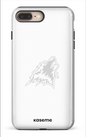 iPhone 8 Plus Tough Les Huskies Blanc -