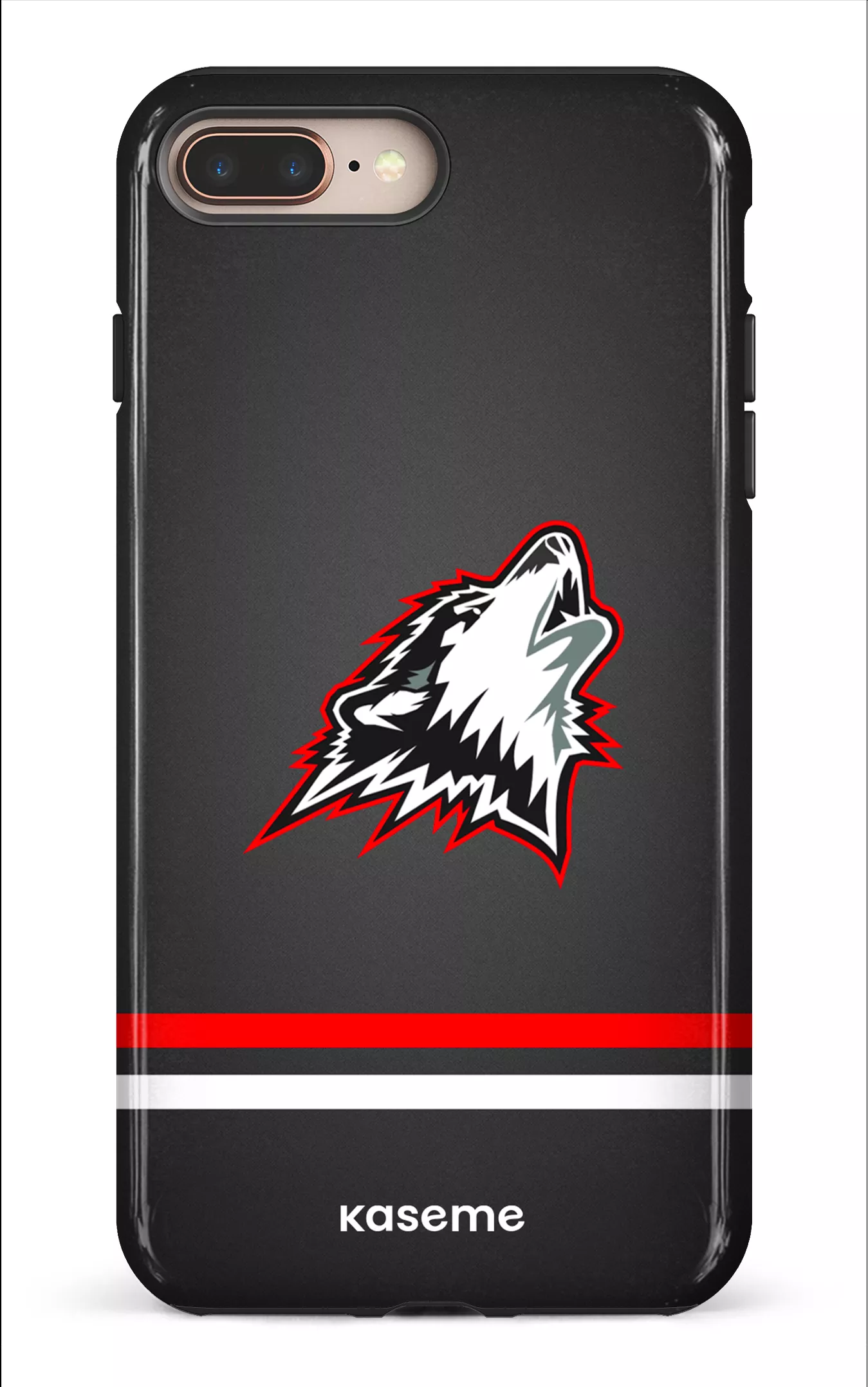 iPhone 8 Plus Tough Les Huskies Gris -