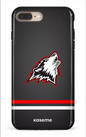iPhone 8 Plus Tough Les Huskies Gris -