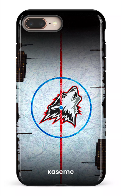 iPhone 8 Plus Tough Les Huskies Patinoire -