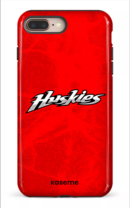 iPhone 8 Plus Tough Les Huskies Rouge -