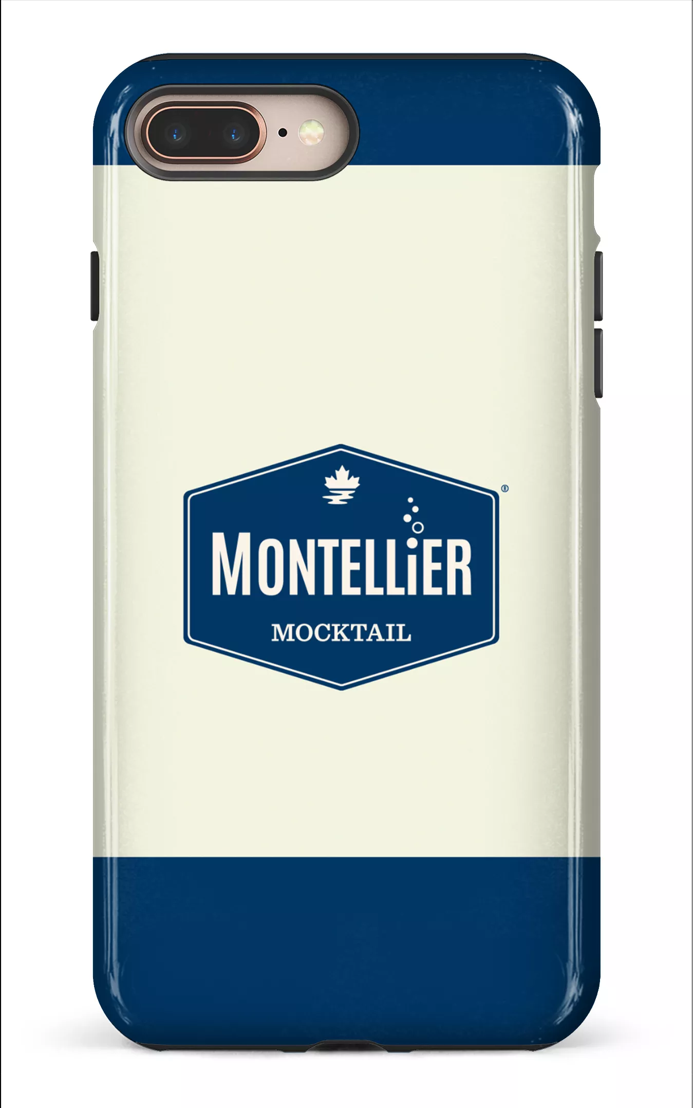 iPhone 8 Plus Tough Montellier Mocktail Bleu -