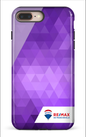 iPhone 8 Plus Tough Motif Triangle de Francheville -