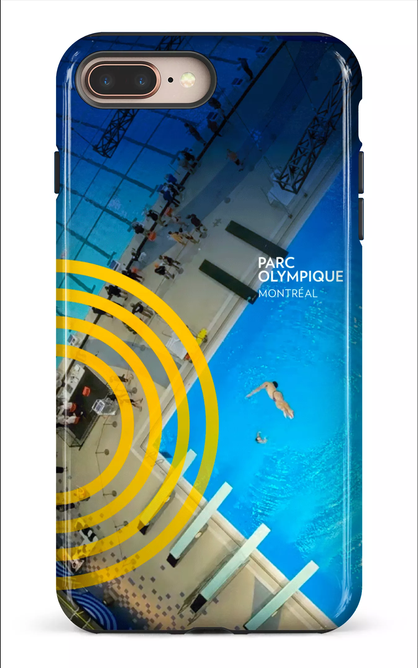 iPhone 8 Plus Tough Parc Olympique - Lieu Plongeon -