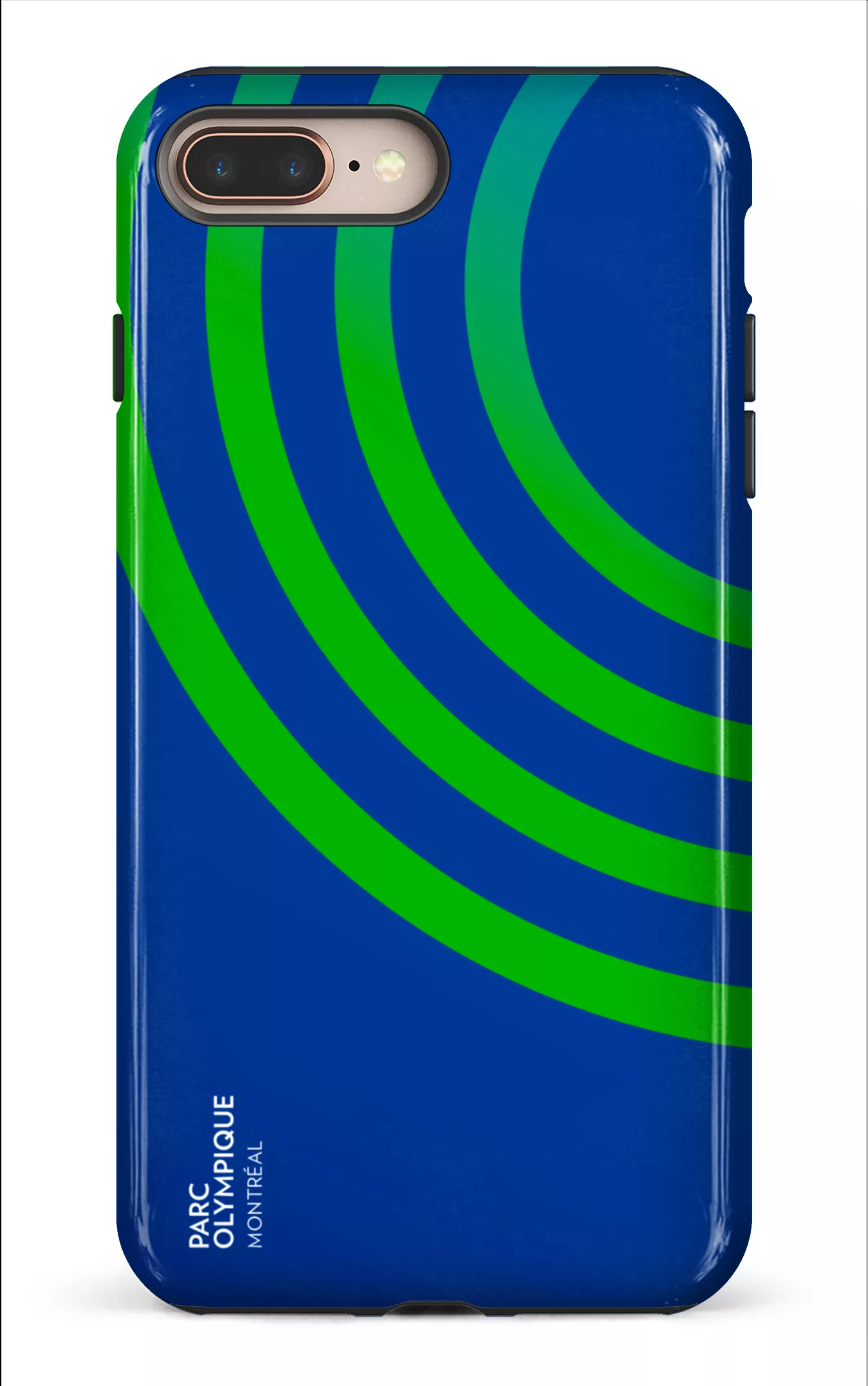 iPhone 8 Plus Tough Parc Olympique - Logo Bleu -