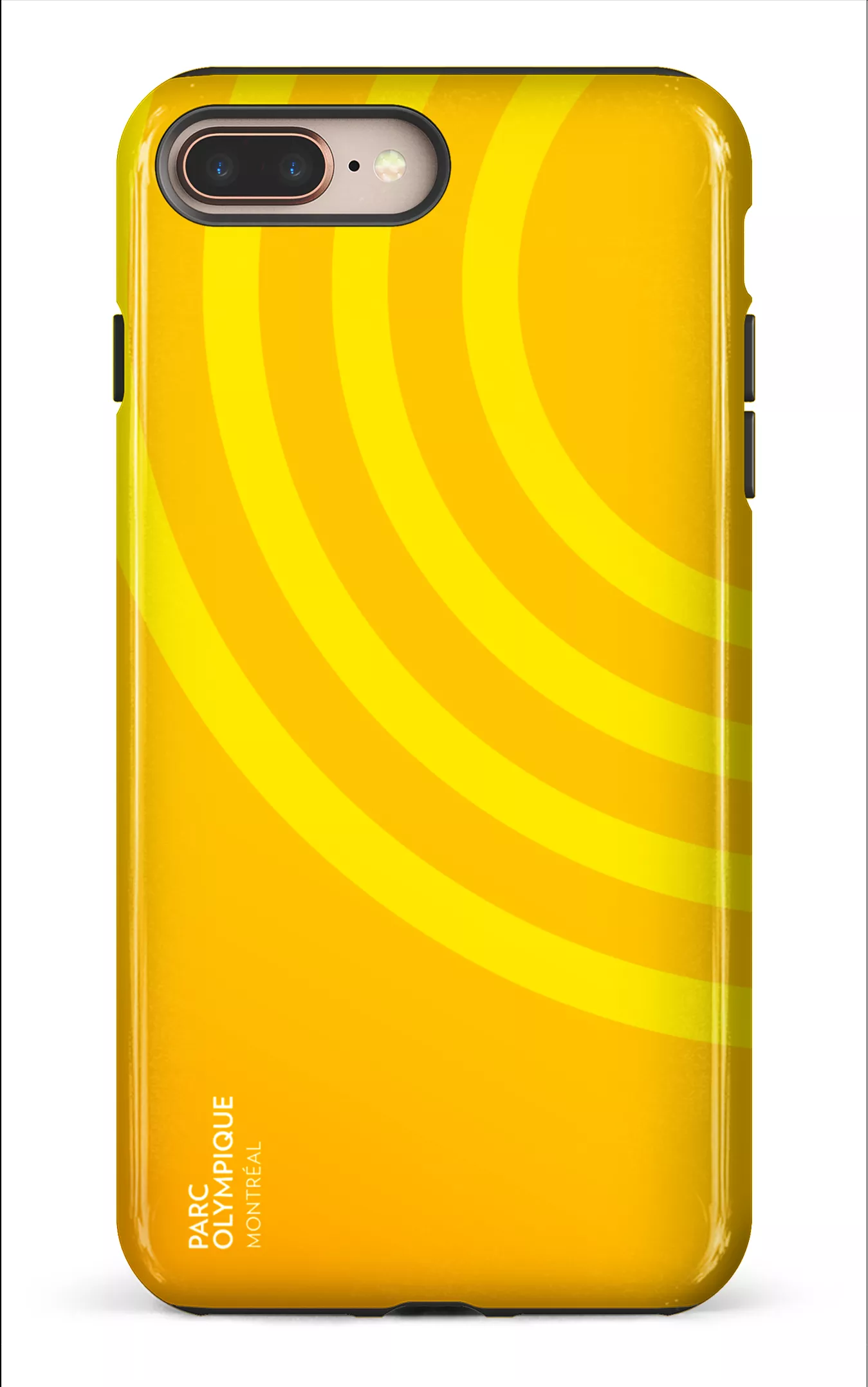 iPhone 8 Plus Tough Parc Olympique - Logo Jaune -