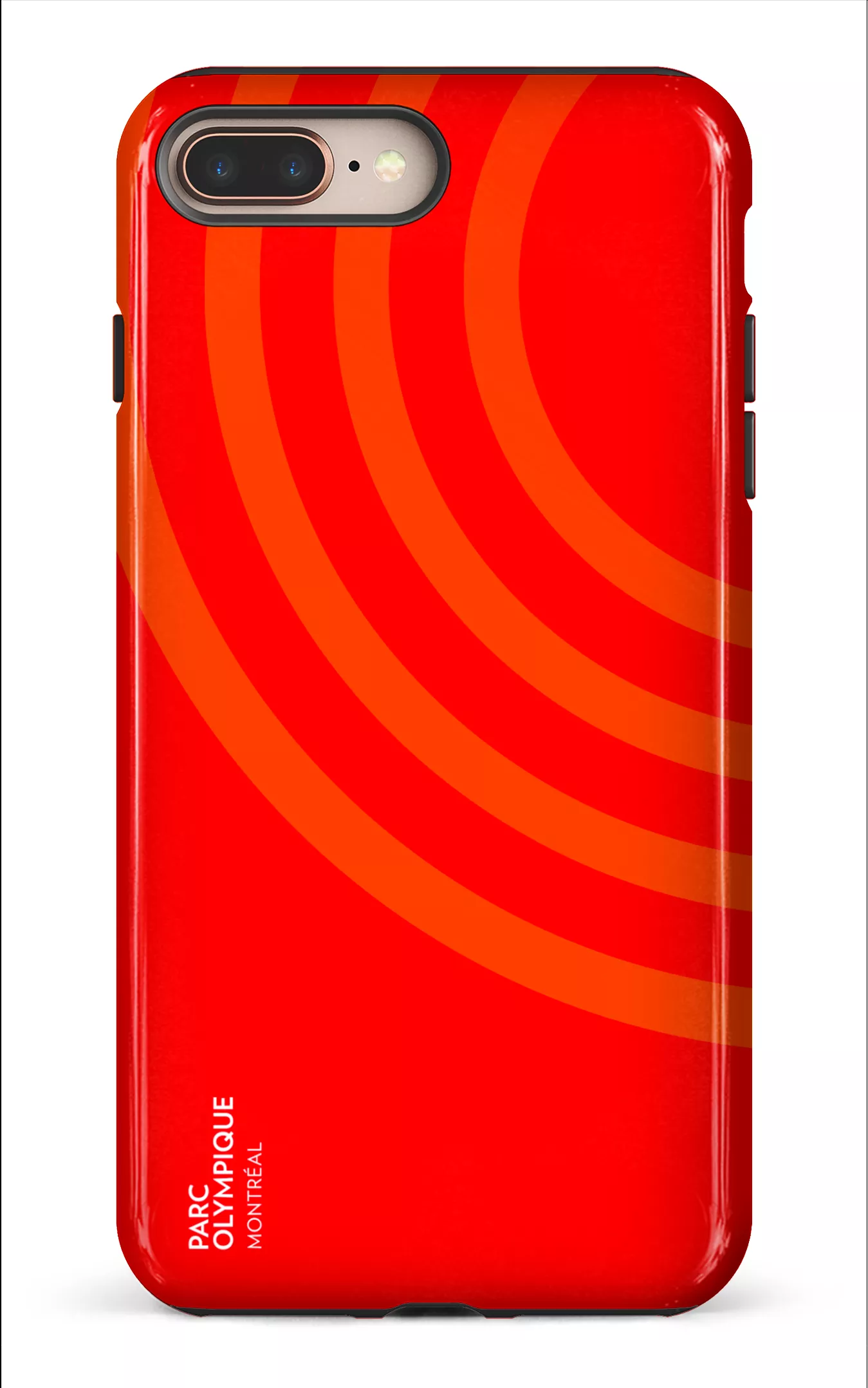 iPhone 8 Plus Tough Parc Olympique - Logo Rouge -