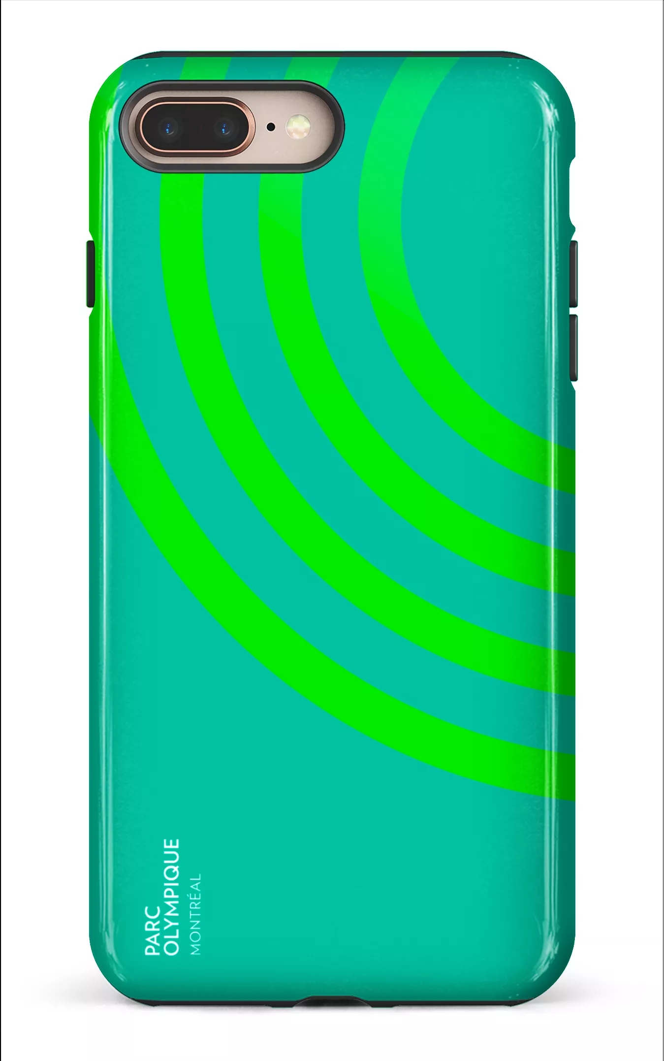 iPhone 8 Plus Tough Parc Olympique - Logo Vert -