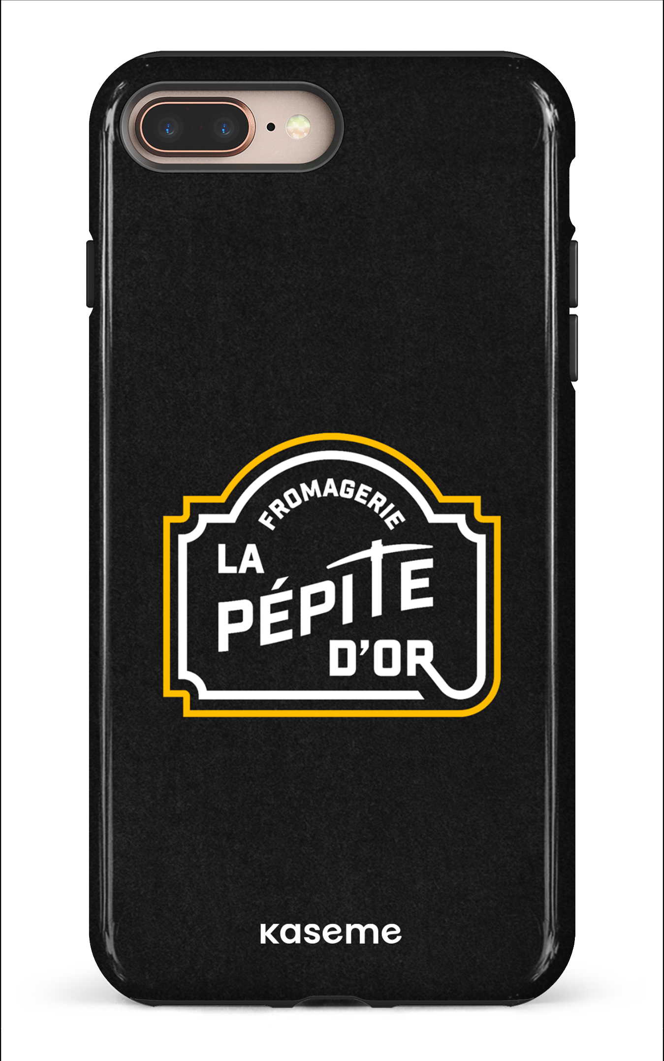 iPhone 8 Plus Tough Pépite Noir -