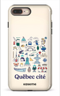 iPhone 8 Plus Tough Québec illustré -