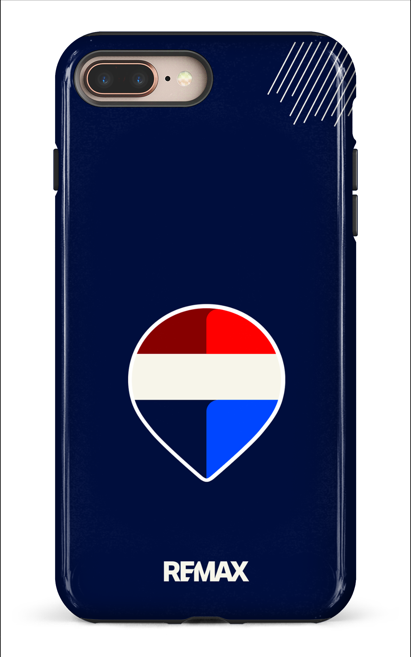 iPhone 8 Plus Tough Remax Ballon Bleu -