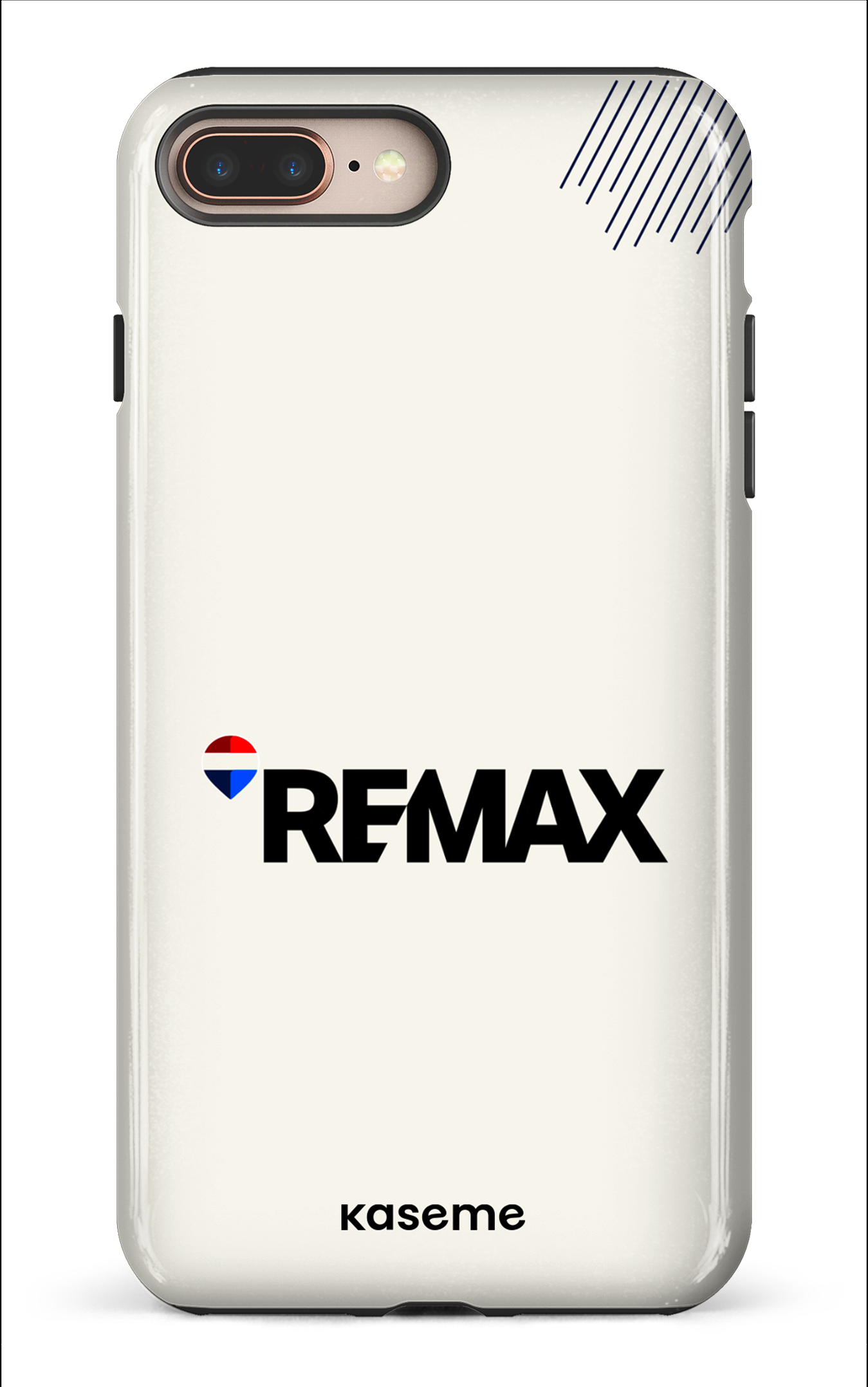 iPhone 8 Plus Tough Remax Crème -
