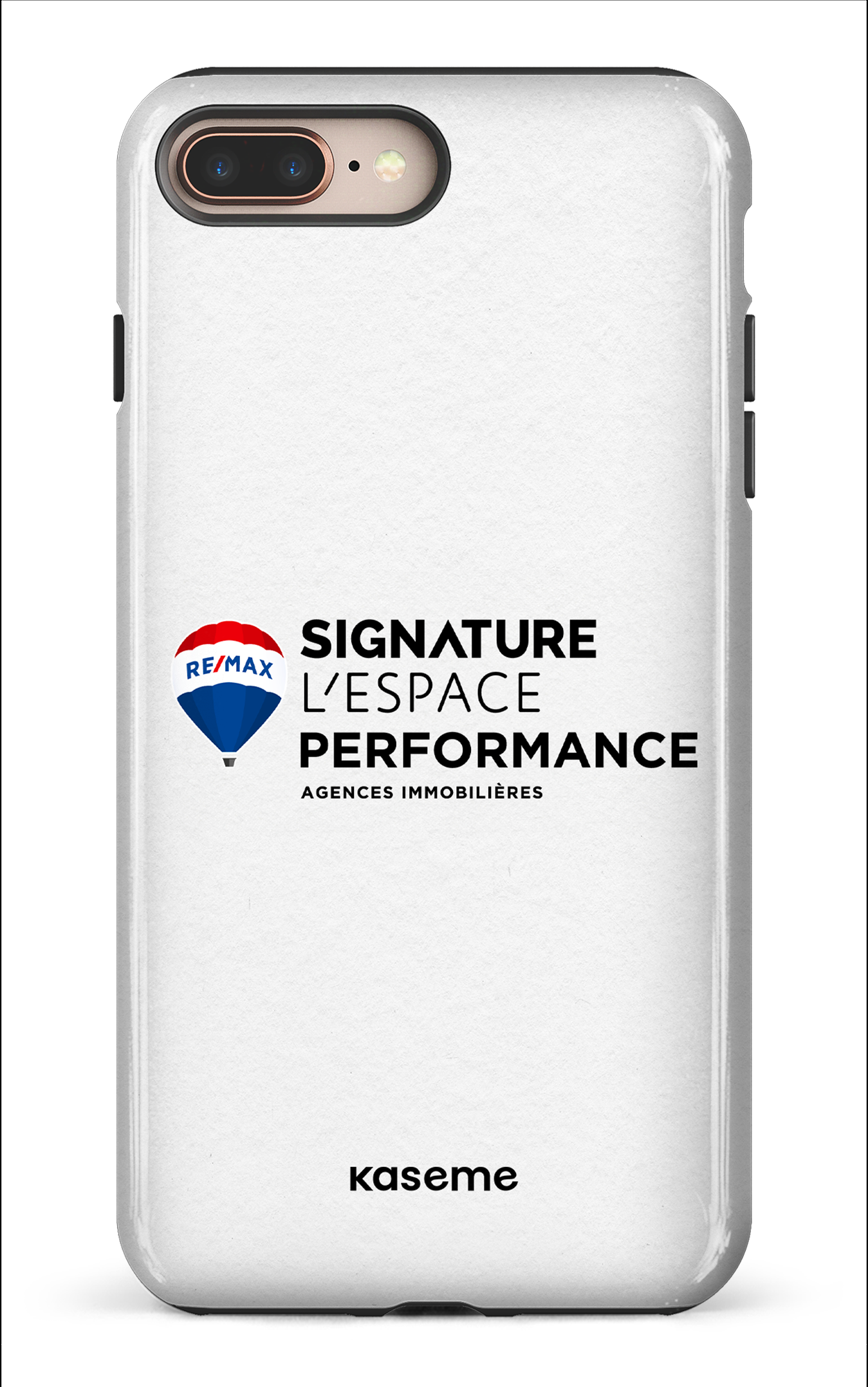 iPhone 8 Plus Tough Remax Signature L'Espace & Performance Blanc -