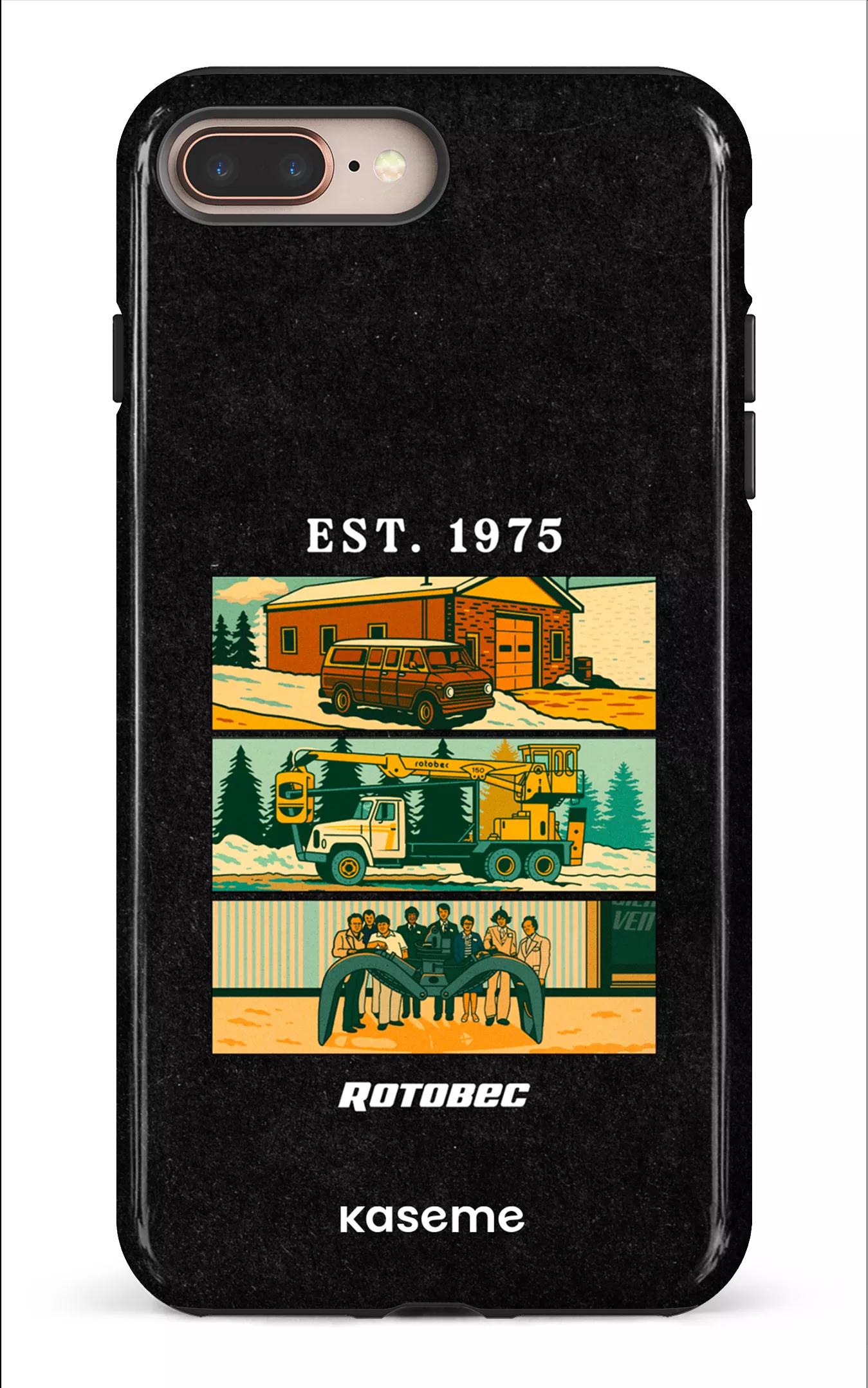iPhone 8 Plus Tough Rotobec Est. 1975 -