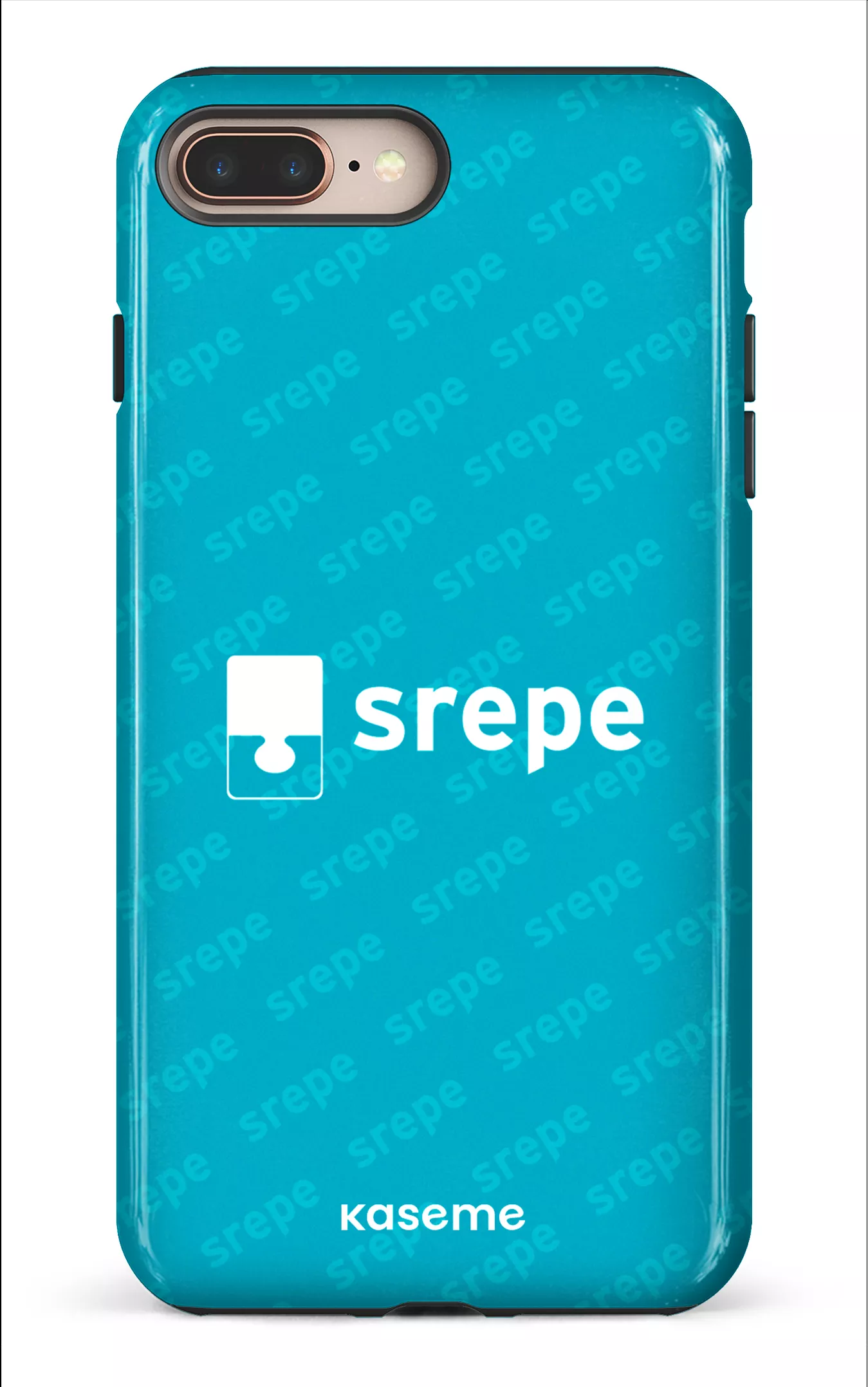 iPhone 8 Plus Tough SREPE Pattern Turquoise -